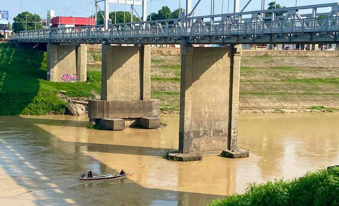 Mesmo com as chuvas, nível do Rio Acre volta a ficar abaixo dos 2 metros na Capital