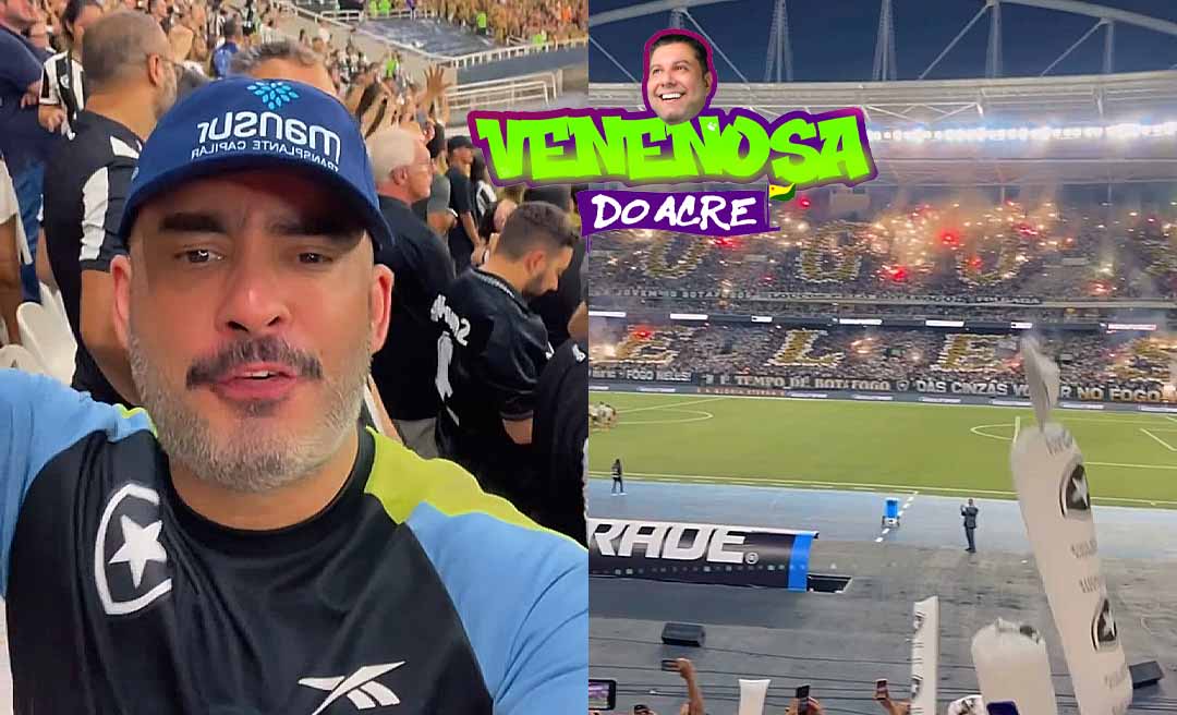 DJ Richard Bader celebra vitória histórica do Botafogo e cogita presença na final da Libertadores