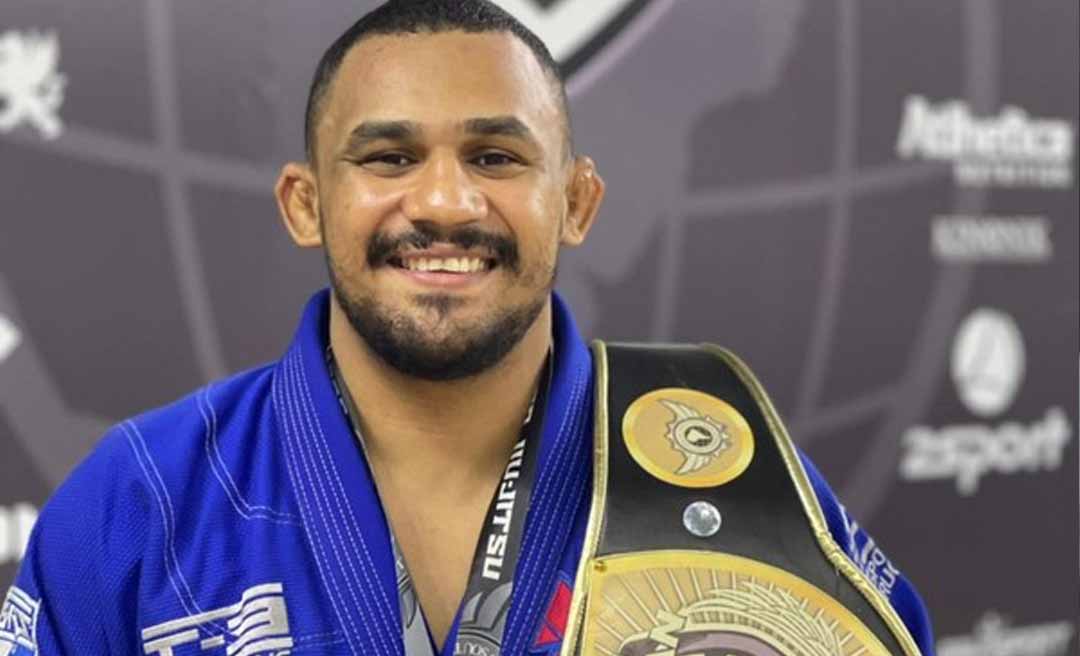 Acreano Wendell Barbosa é campeão mundial de jiu-jitsu em competição na Grécia