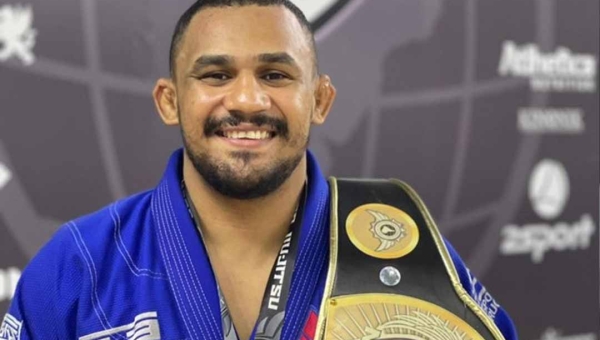 Acreano Wendell Barbosa é campeão mundial de jiu-jitsu em competição na Grécia