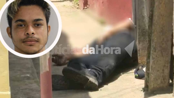 Homem com mandado de prisão em aberto é morto a tiros em frente à Fundação Hospitalar do Acre