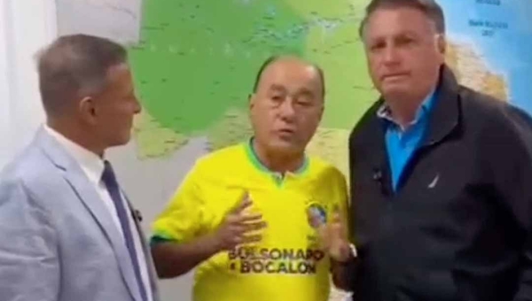 Bocalom se reúne com Bolsonaro, é perguntado sobre casamento e manda abraço para sua noiva