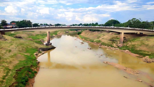 Nível do Rio Acre na Capital volta a baixar e marca menos de três metros nesta sexta-feira