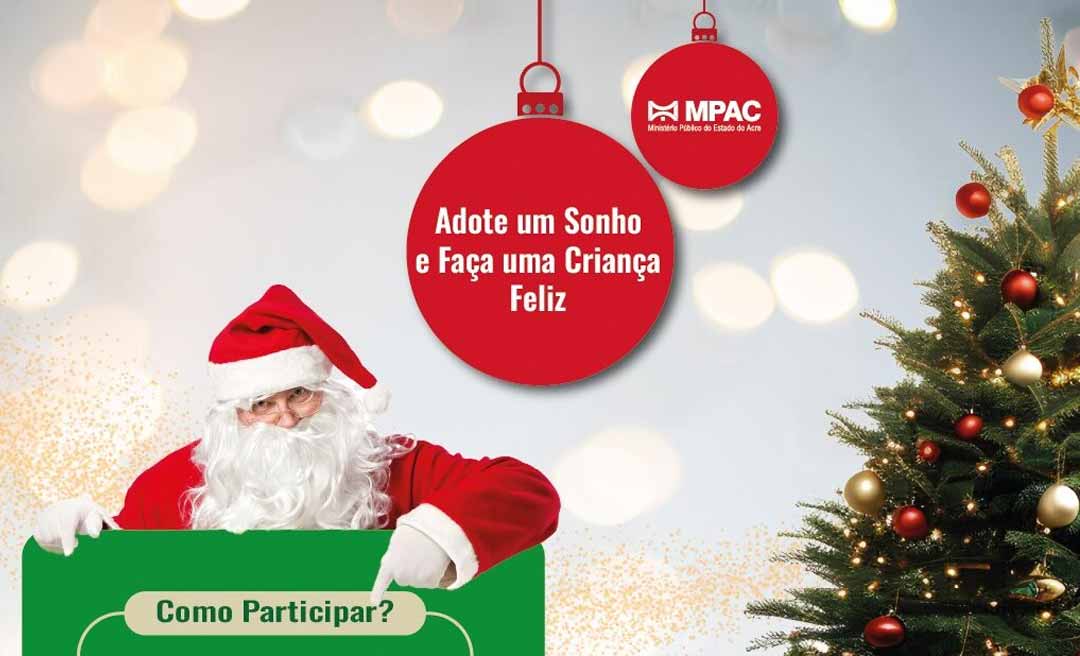 MPAC lança campanha natalina “Adote um sonho e faça uma criança feliz”