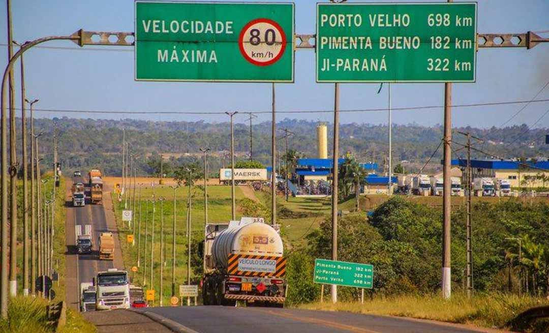 Trecho de pouco mais de 721 quilômetros da BR-364 em Rondônia tem concessão aprovada