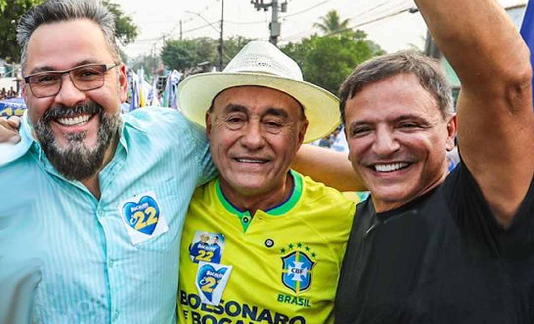 Alan, Bittar e Bocalom comemoram vitória de Trump; prefeito “profetiza” que em 2026 será a vez do “capitão Bolsonaro”