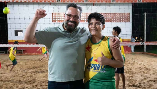 Com emenda destinada por Alan Rick, Rio Branco ganha primeira escolinha de vôlei do Léo Moura