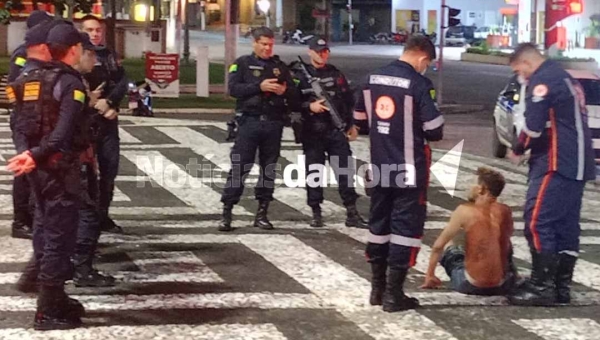 Homem em situação de rua é esfaqueado em frente ao Terminal Urbano de Rio Branco