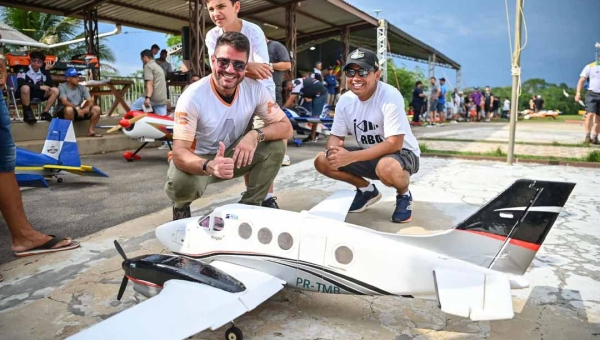 Encontro nacional de aeromodelismo proporciona intercâmbio e estabelece protagonismo do Acre no esporte