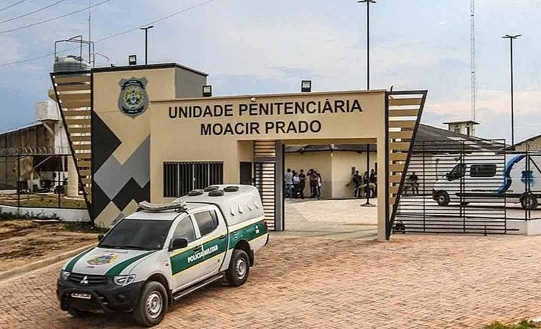 Detento é encontrado morto em cela do Presídio Moacir Prado, em Tarauacá