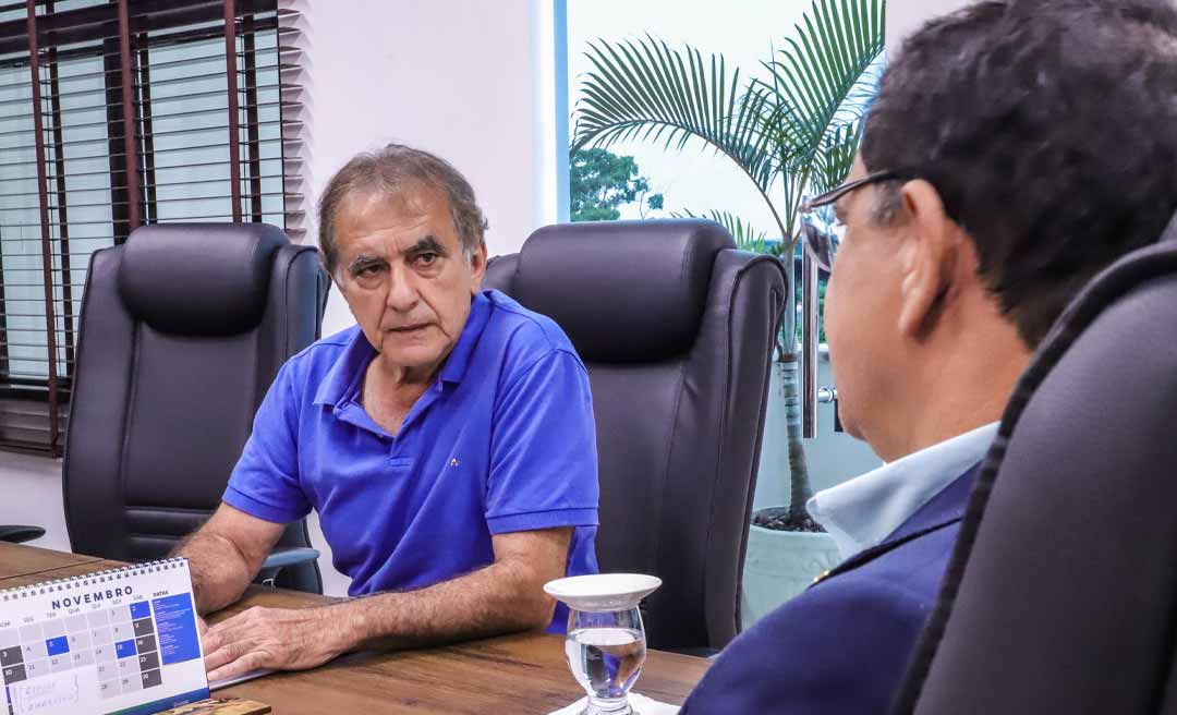 Presidente do Saneacre visita Assembleia Legislativa para alinhar parcerias com o Poder Legislativo