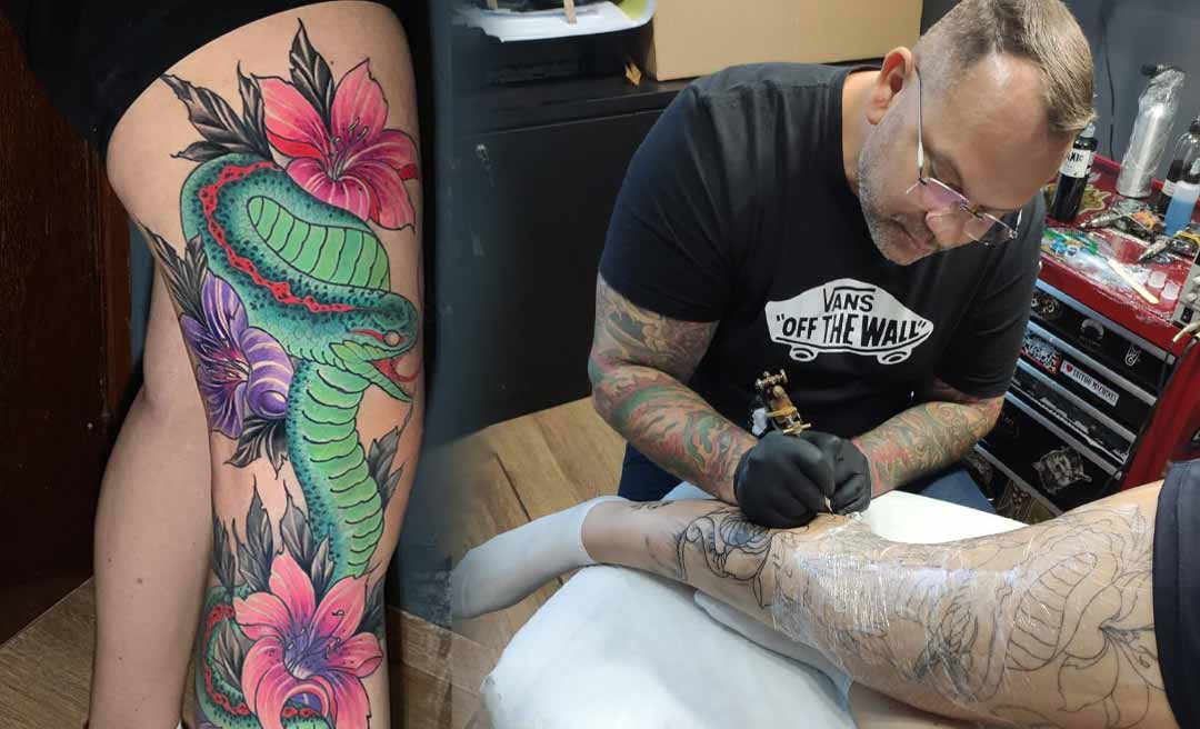 Marcelo Tattoo retorna ao Acre para temporada de tatuagens no Dai Tattoo Studio