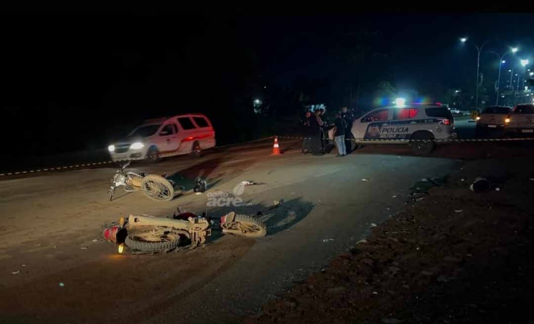 Colisão entre motos deixa um morto e um ferido na BR-317 em Brasiléia