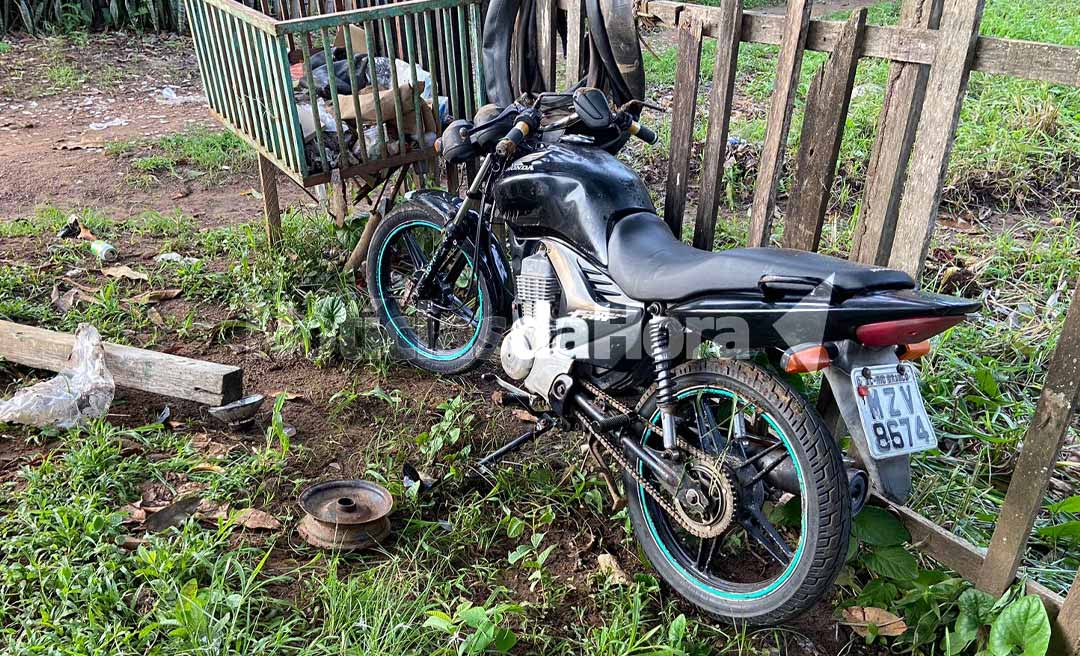 Motociclista sofre acidente grave em Rio Branco e é levado ao Pronto-Socorro em estado gravíssimo