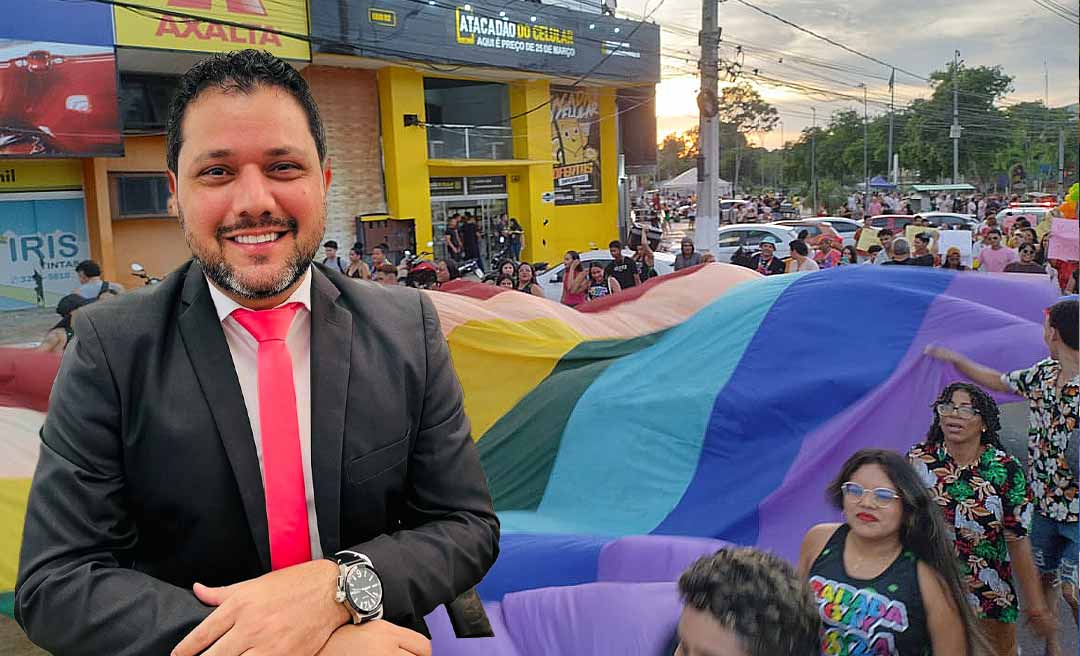 Sem a presença de João Marcos e fiscais, Parada LGBTQIA+ é realizada em Rio Branco