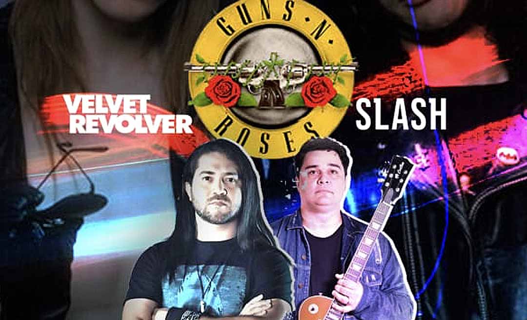 Banda Guns N’ Roses Cover se apresenta neste sábado no A Confraria Gastrobar, em Rio Branco