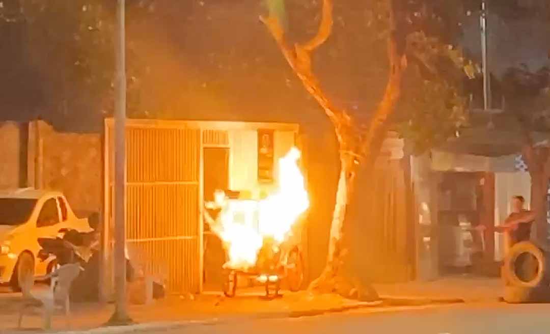 Vazamento de gás em carrinho de pipoca causa pânico no Centro de Rio Branco , onde acontece o “Natal de Vida, Esperança e dignidade; veja o vídeo