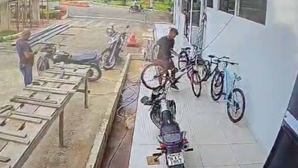 Homem é liberado em audiência de custódia e tenta furtar bicicleta do prédio da Cidade da Justiça em Rio Branco