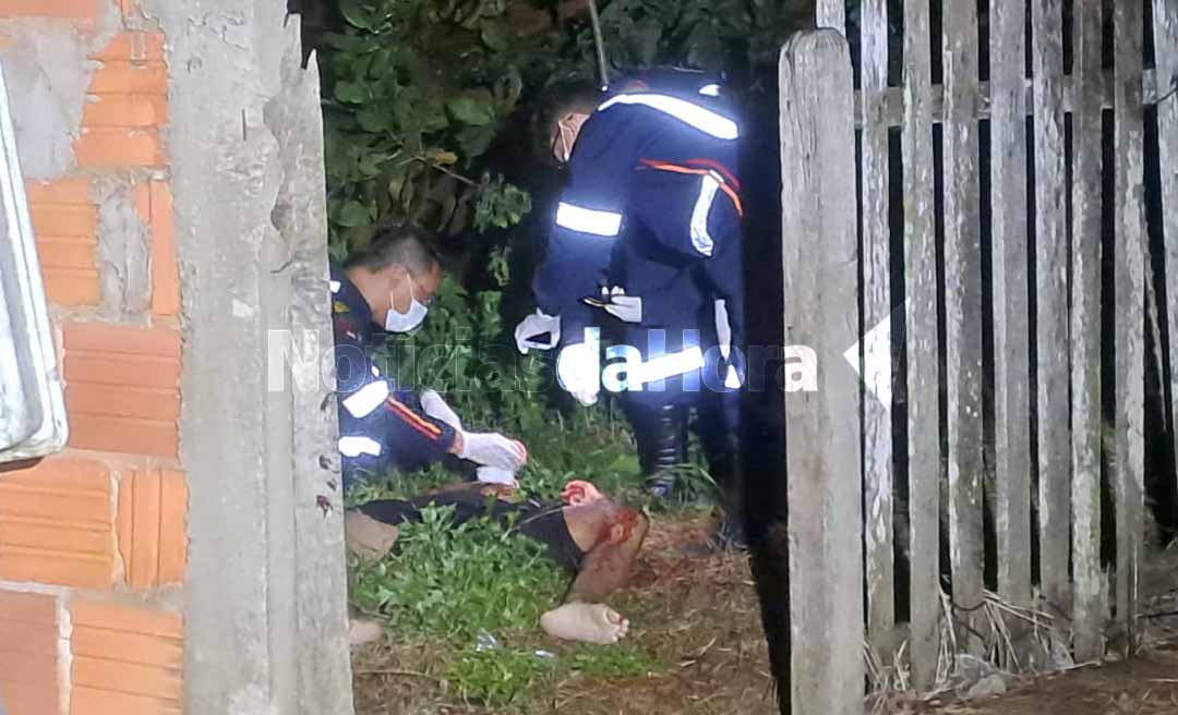 Irmãos são baleados em ataque no Segundo Distrito de Rio Branco; um morre e o outro fica ferido