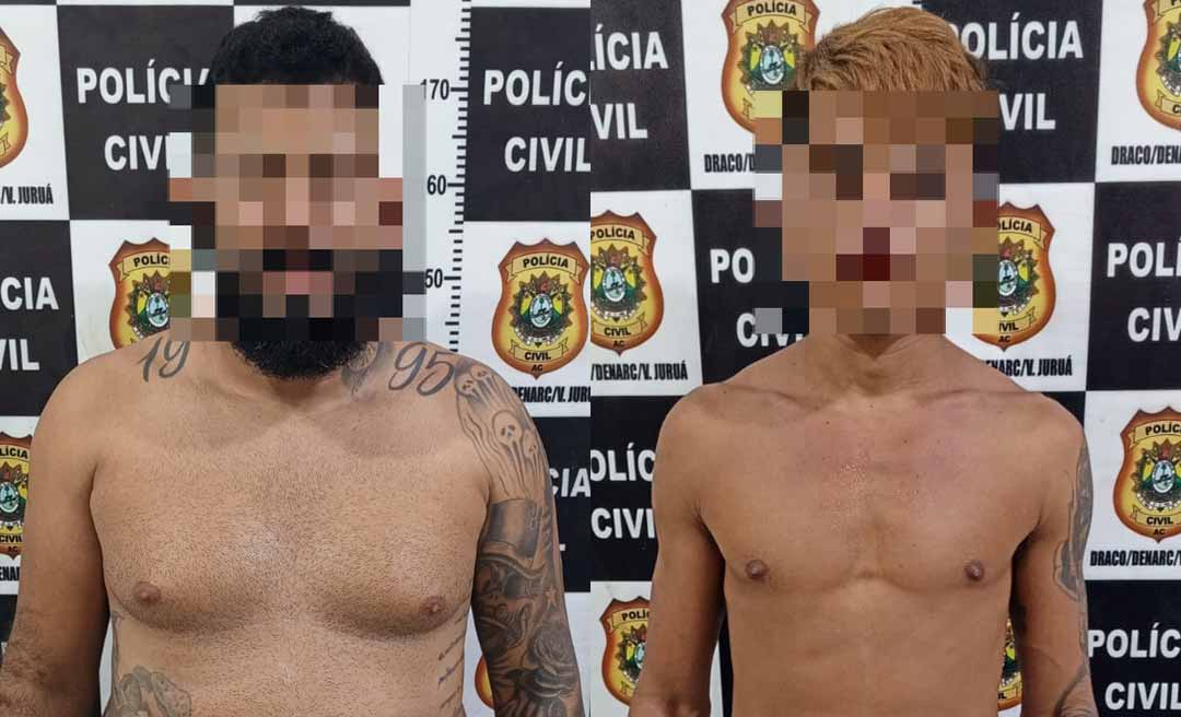 Polícia Civil prende dupla por furto qualificado e receptação em Rodrigues Alves