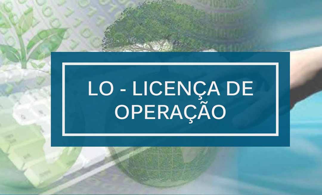 Licença de Operação