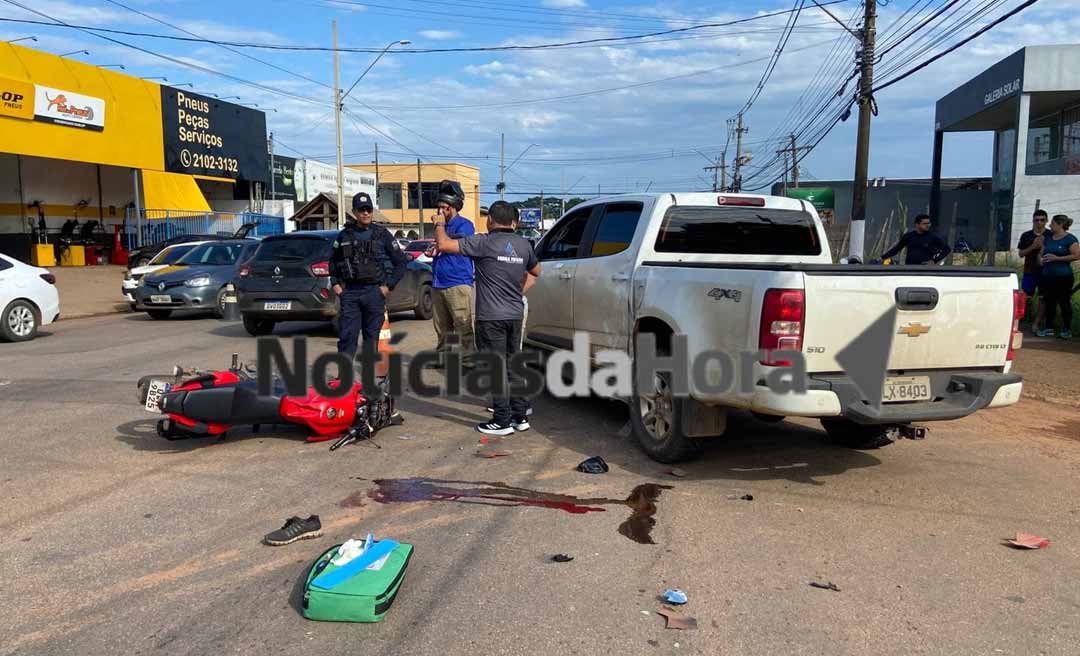 Filho do apresentador e influenciador digital Zezinho Kennedy escapa de grave acidente em Rio Branco