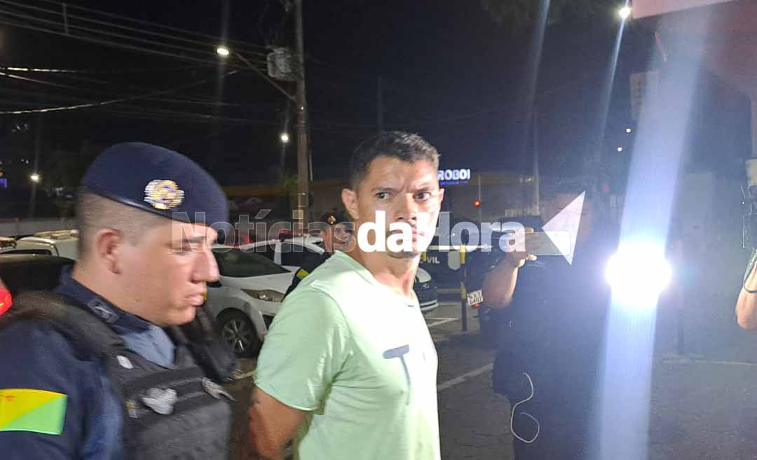 Líder do Comando Vermelho é preso com armas e drogas pela Força Tática no Benfica, 2° Distrito de Rio Branco