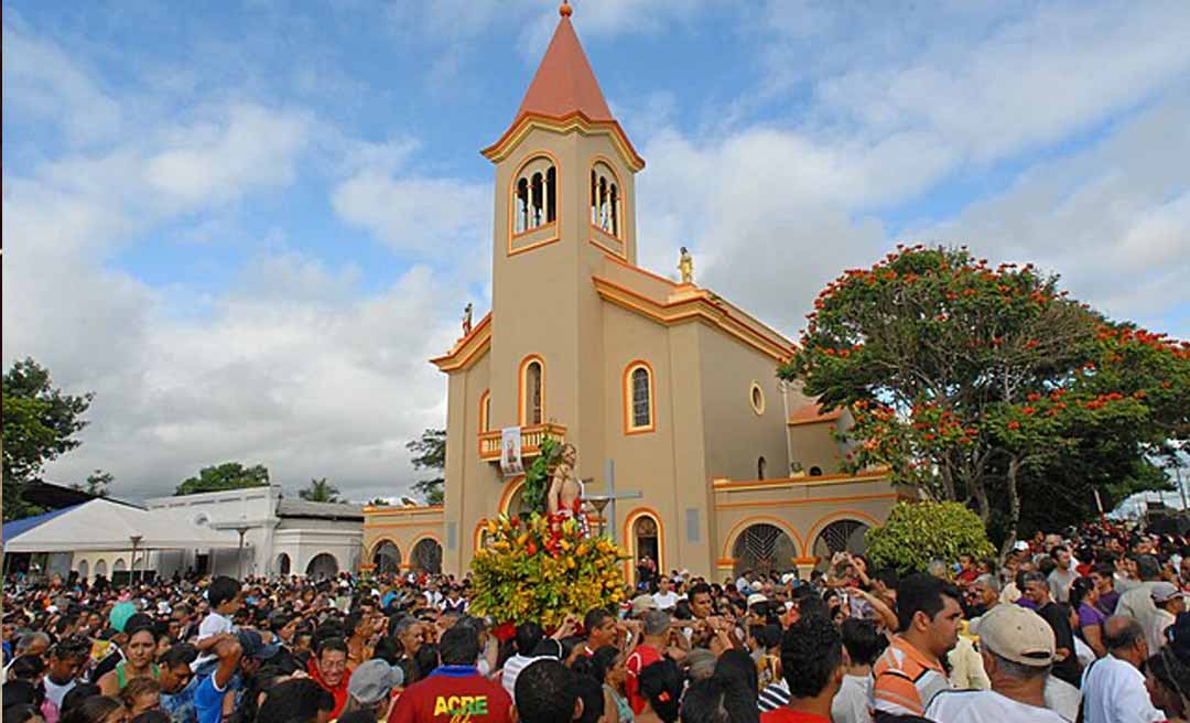 Fiéis celebram São Sebastião, em Xapuri, com novenário e tema de esperança; festividade religiosa se estende até segunda-feira, 20