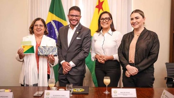 Governador Gladson Cameli reforça compromisso com políticas públicas para mulheres durante visita da ministra Cida Gonçalves ao Acre