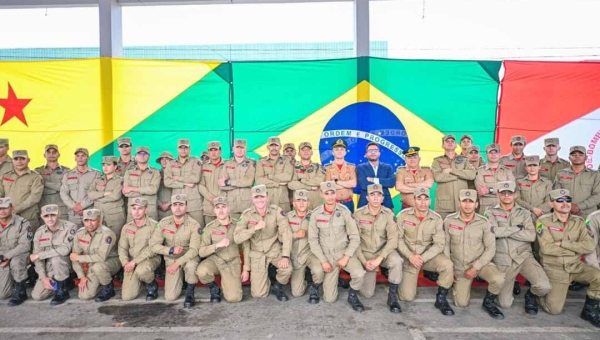 Gladson anuncia a nomeação de 52 aprovados no curso de Formação de Aluno Soldado Combatente do Corpo de Bombeiros