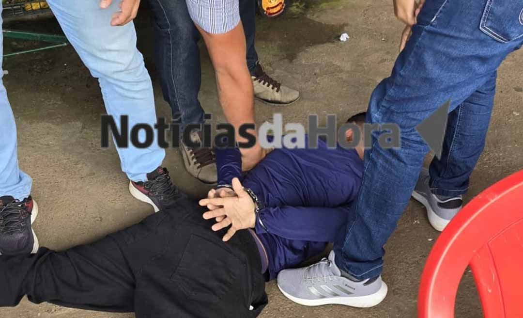 DCORE prende terceiro envolvido em latrocínio de vigilante em escola de Rio Branco