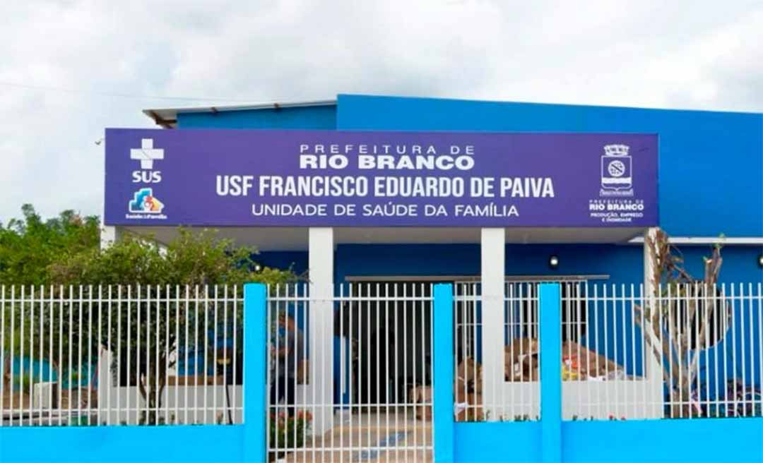 Prefeitura de Rio Branco reinaugura UBS Francisco Eduardo de Paiva no bairro Rui Lino; cerimônia acontece nesta terça-feira