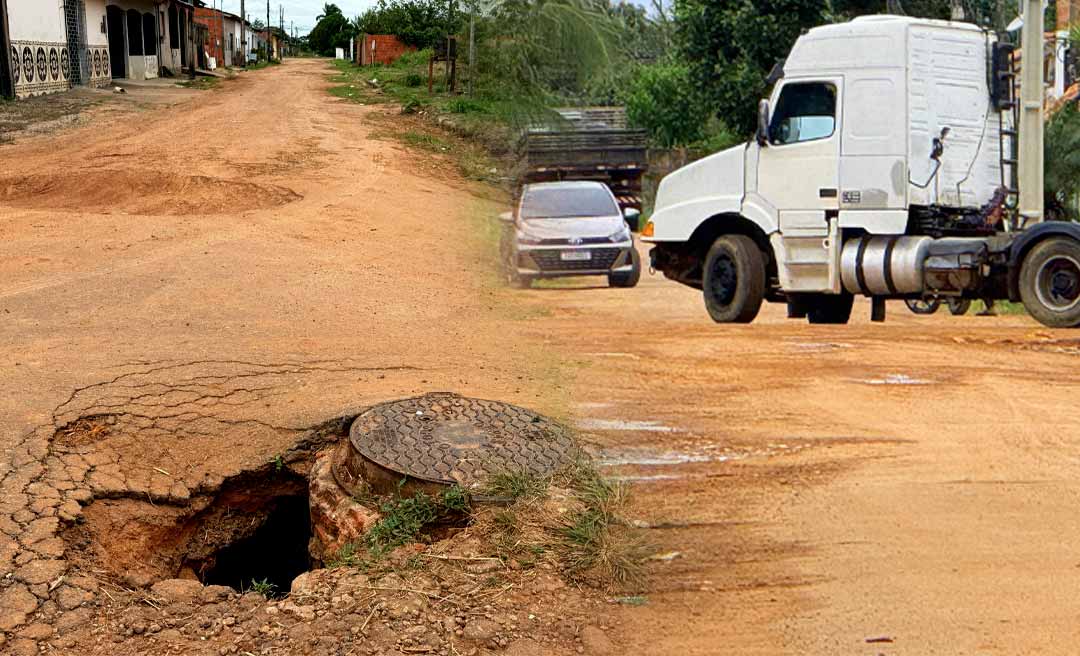 Moradores denunciam abandono e trânsito irregular de caminhões pesados no Loteamento Santo Afonso; secretário explica