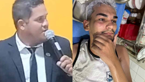 Vereador bolsonarista de Santa Rosa do Purus desfere soco no rosto de jovem e o chama de “filho da puta”