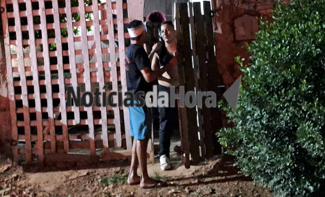 Discussão por ciúmes durante bebedeira entre casal homoafetivo termina com homem ferido no Montanhês