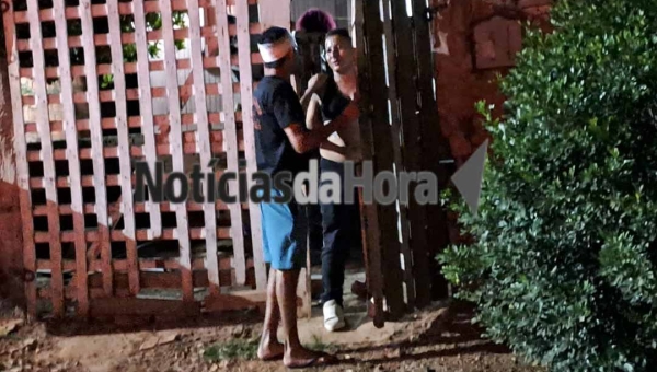 Discussão por ciúmes durante bebedeira entre casal homoafetivo termina com homem ferido no Montanhês