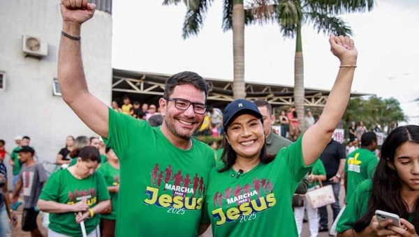 Com lei sancionada por Mailza, Marcha para Jesus passa a ser patrimônio cultural imaterial do Acre
