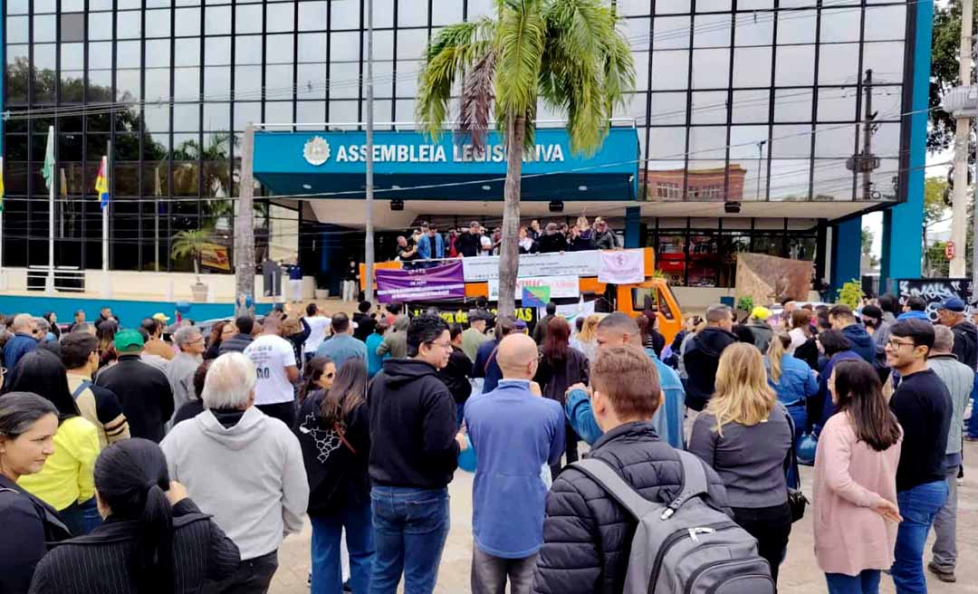 Nova alíquota patronal, PL que limita sindicatos, banco de horas do Iapen e junção de agentes de Polícia Civil e escrivães chegam à Aleac e prometem quarta-feira agitada