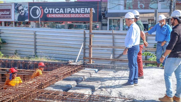 Prefeito Bocalom visita obras do Mercado Elias Mansour e destaca que espaço será uma das marcas de sua gestão