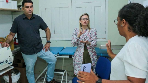 Vereador Samir Bestene visita USF no Barro Vermelho e anuncia novo serviço de coleta de exames: “Mais uma conquista do nosso mandato!”