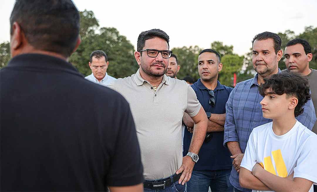 Gladson visita obras da Expoacre e anuncia lançamento de novo parque de exposições em 2026