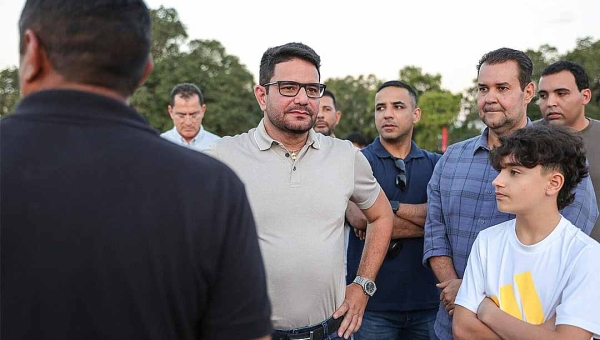 Gladson visita obras da Expoacre e anuncia lançamento de novo parque de exposições em 2026