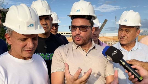 “Ela mesma vai saber se vai ter condições ou não de disputar a reeleição”, diz Gladson ao comentar sobre futuro político de Mailza