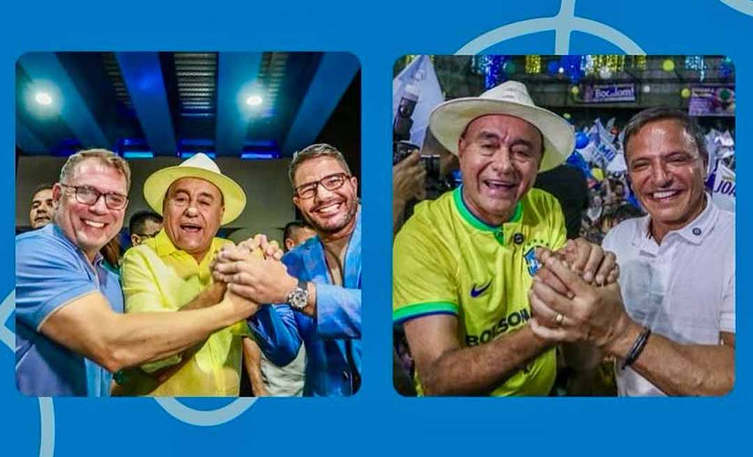 Embalado por música de Roberto Carlos, Bocalom parabeniza Gladson, Márcio Bittar e Alysson Bestene pelo Dia do Amigo
