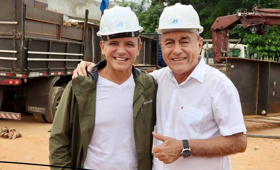 ”Meu foco é ser o melhor prefeito que Rio Branco já teve”, diz Bocalom ao negar que estaria fazendo campanha política no interior do Acre ao lado de Bittar