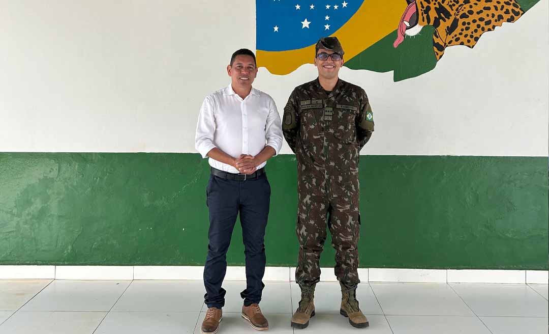 Prefeito Jerry Correia discute realização da Expofronteira com o Comando do Exército Brasileiro