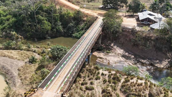 Administração estadual entrega mais de 25 pontes em ramais de 9 municípios do Acre
