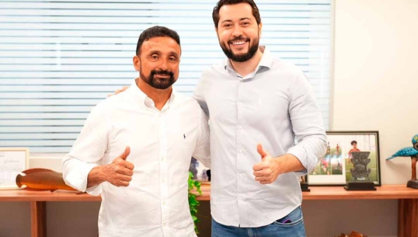 Jarude se reúne com Adem Araújo e coloca mandato à disposição para fortalecer o futebol acreano