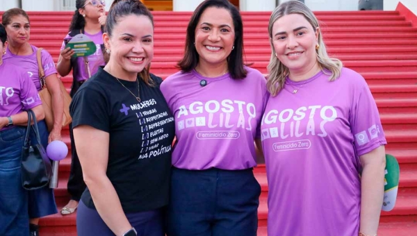 "Pelas que já se foram, e pelas que ainda podem ser salvas: Michelle Melo na caminhada por um Acre sem feminicídio"