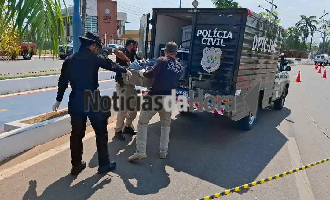 Jovem de 23 anos morre em acidente de motocicleta na Via Chico Mendes, em Rio Branco